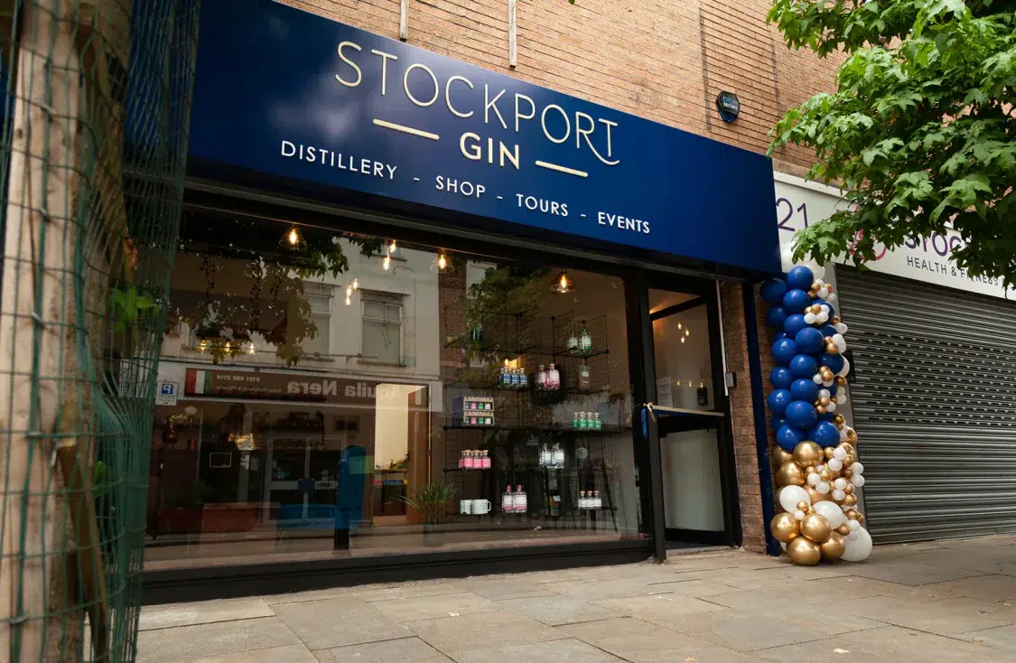 Stockport Gin OUR SHOP AND DISTILLERY