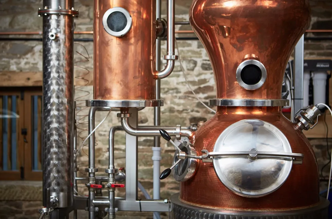 process copper hero Penrhos Gin