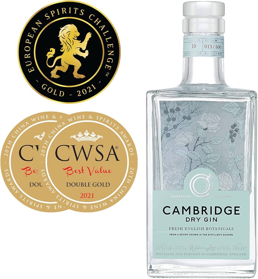 Cambridge Fine Gin is both elegant and refined