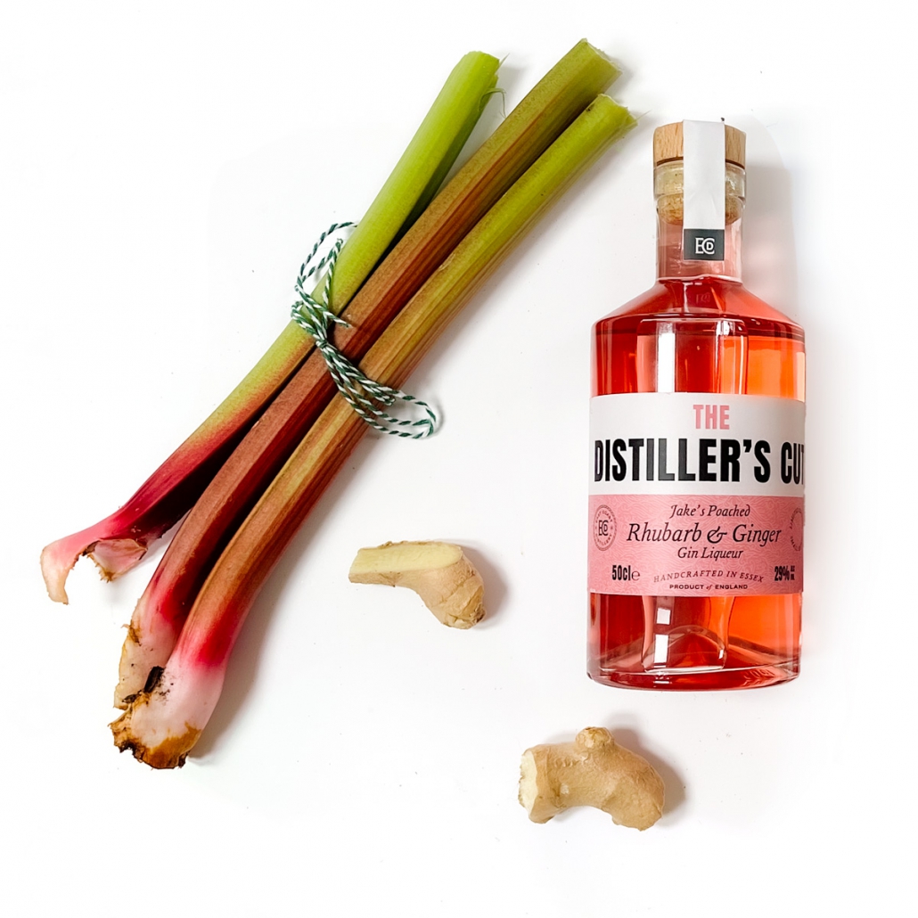 Jakes Poached Rhubarb Ginger Gin Liqueur