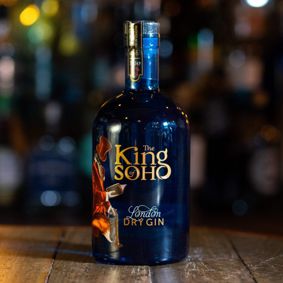 King of Soho Quality Gin Guaranteed made in UK