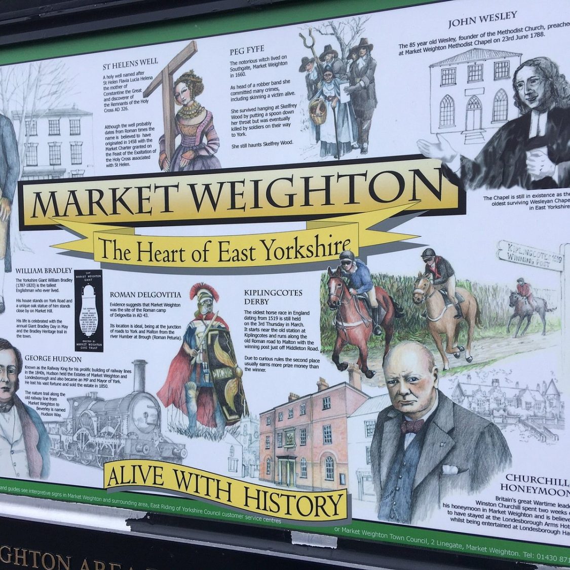 Market Weighton highlights of the town