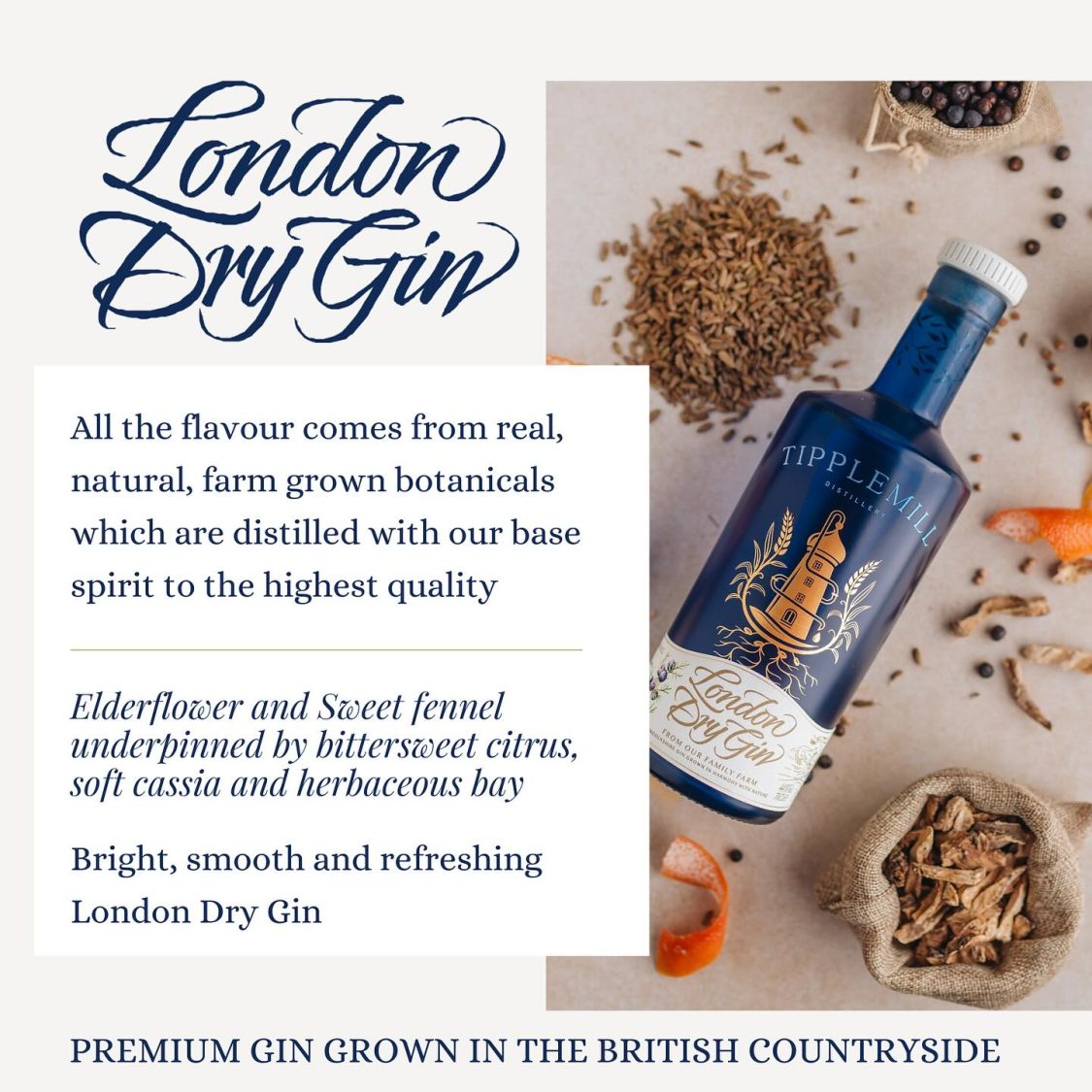 Tipplemill Quality London Dry Gin