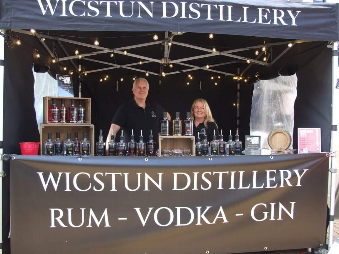 Wicstun distillery stand owners