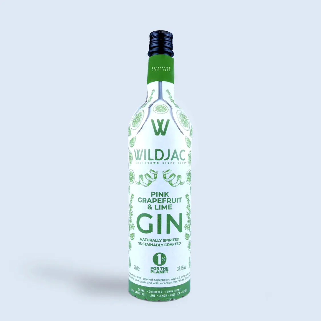 Wildjac Pink Grapefruit Lime Gin 70cl White Frugalpac