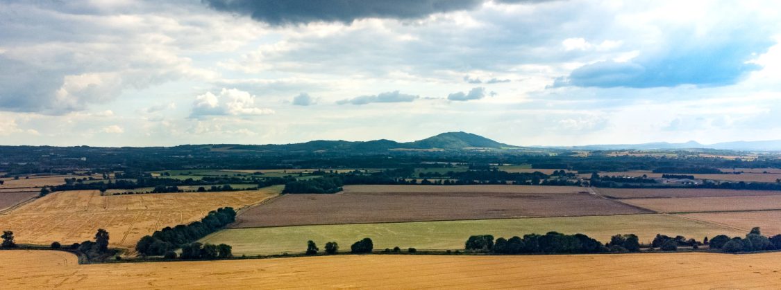 Wrekin drone landscape