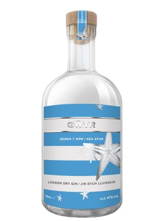 GWYR Gower Sea Star Welsh Gin 70cl