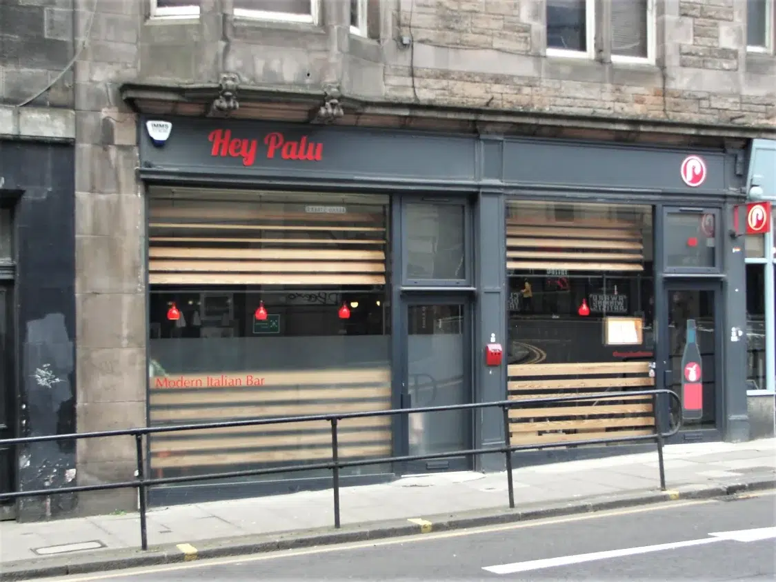 Hey Palu stylish Cocktail Bar Edinburgh