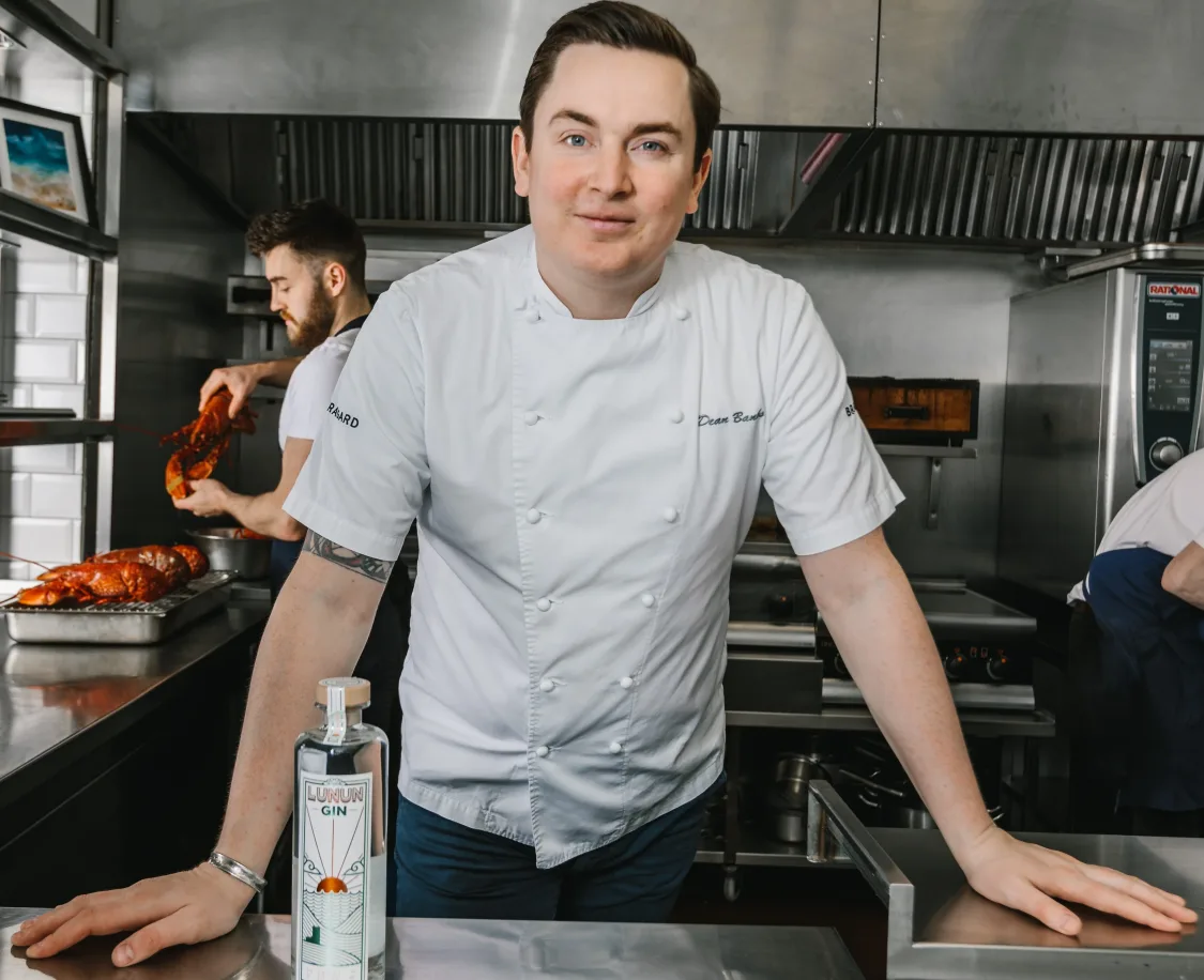 Lunun Quality Gin Friendly Chef Dean Banks