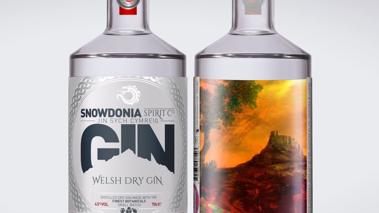 Snowdonia Spirit Co Welsh Dry Gin 70cl 43 VOL III