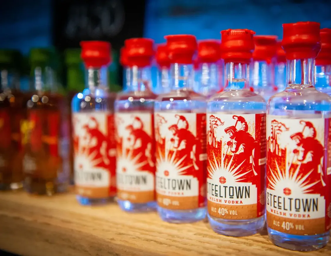 Spirit of Wales Distillery Steeltown Welsh Vodka