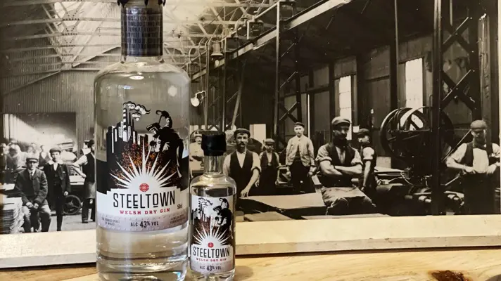 Steeltown Quality Gin from Spirits of Wales