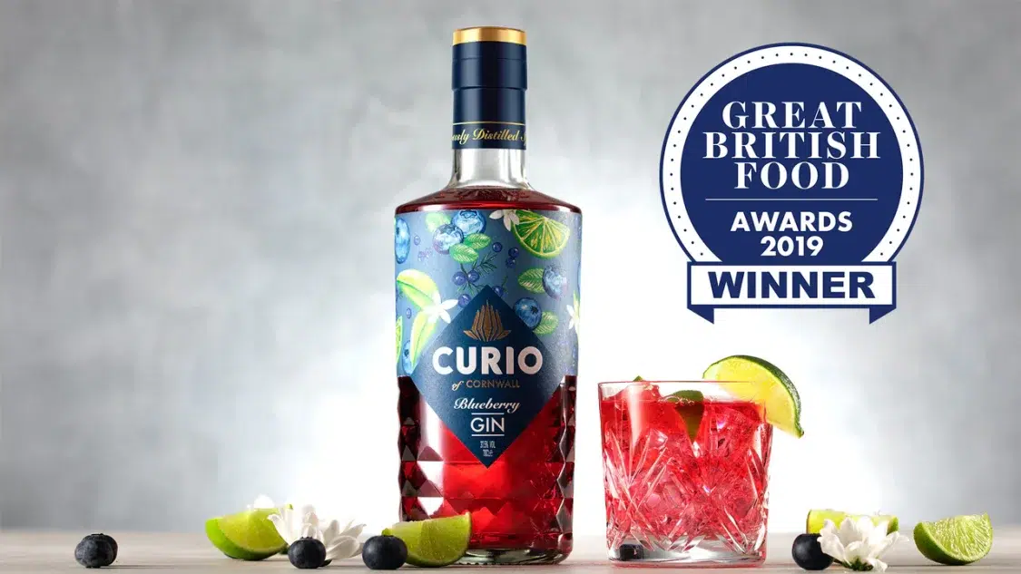 Curio Fine Quality Gin Cornish Artisan