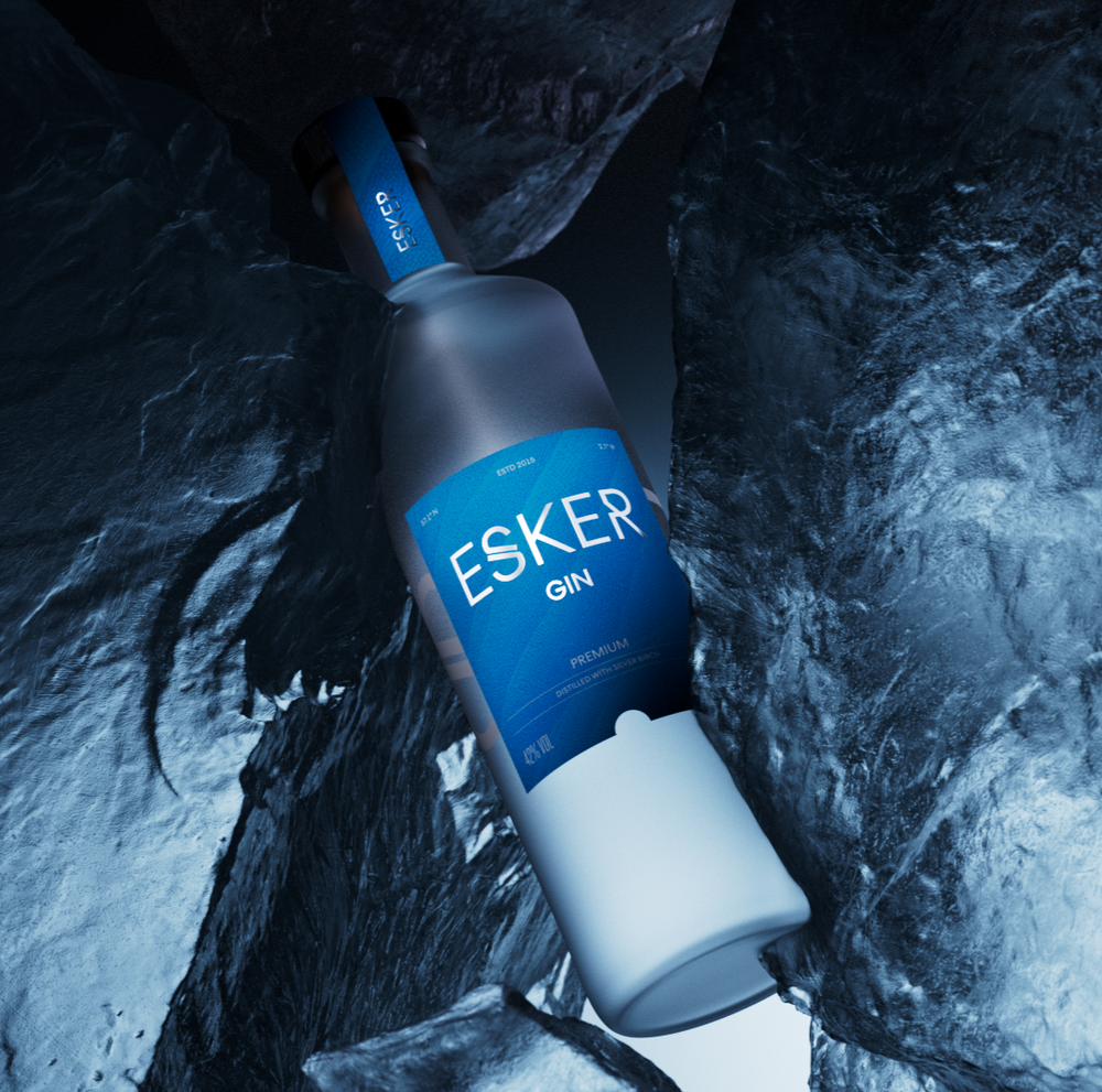 Esker Fine Gin first craft distillery Aberdeen