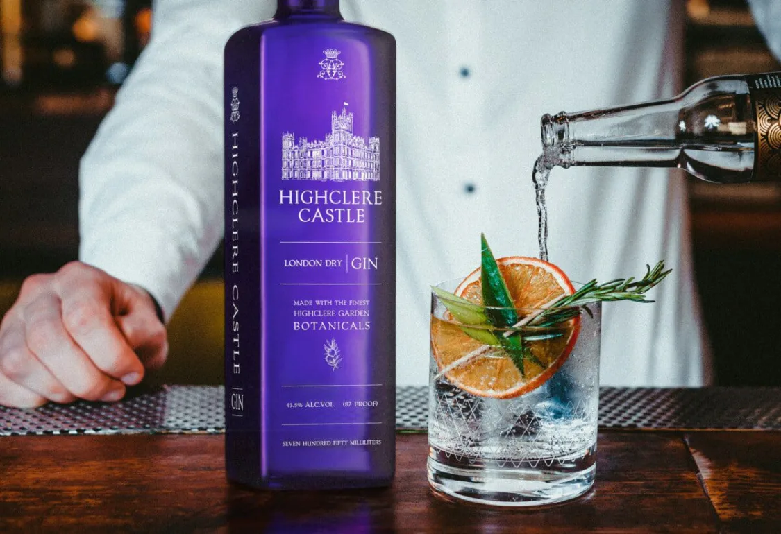 Highclare castle gin perfect serve